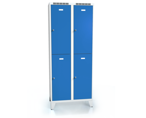  Divided cloakroom locker ALDOP with feet 1920 x 800 x 500